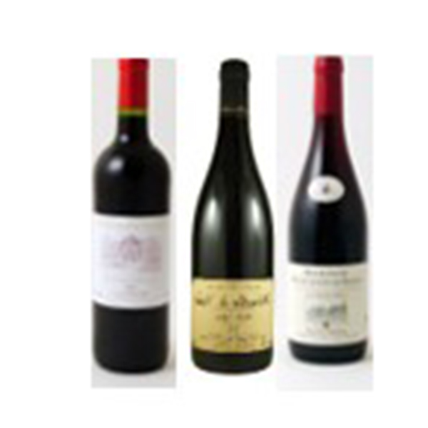 プチ贅沢なフランス高品質赤ワイン 3本セット